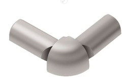 Schluter Rondec Double-Leg 90 Degree Outside Corner Satin Aluminum